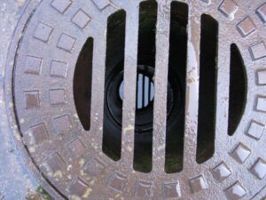 Wasseransammlung in Hofgully.