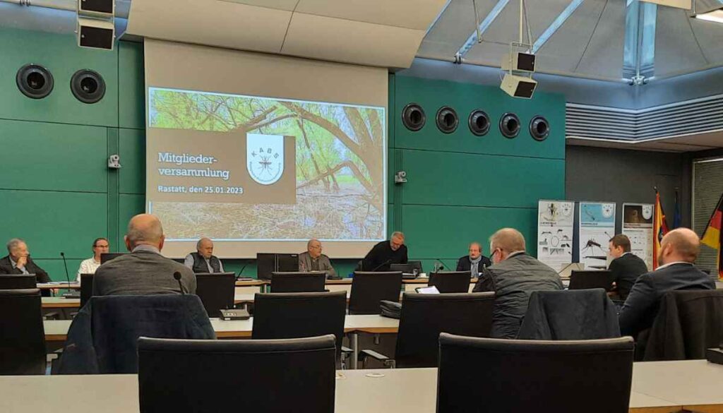 Mitgliederversammlung in Rastatt Januar 2023.