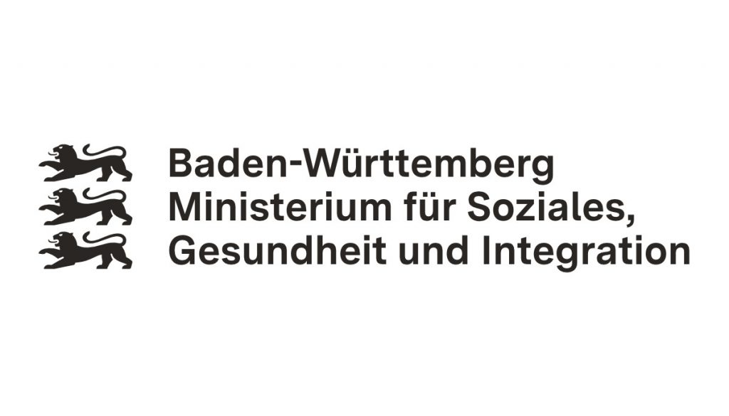 Logo des Sozialministeriums Baden-Württemberg.